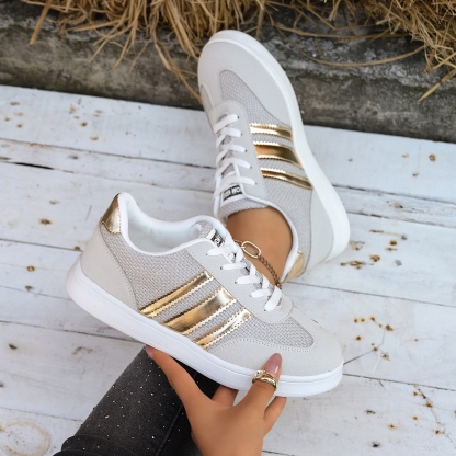 Women's 3-Stripe Casual Athletic Sneakers