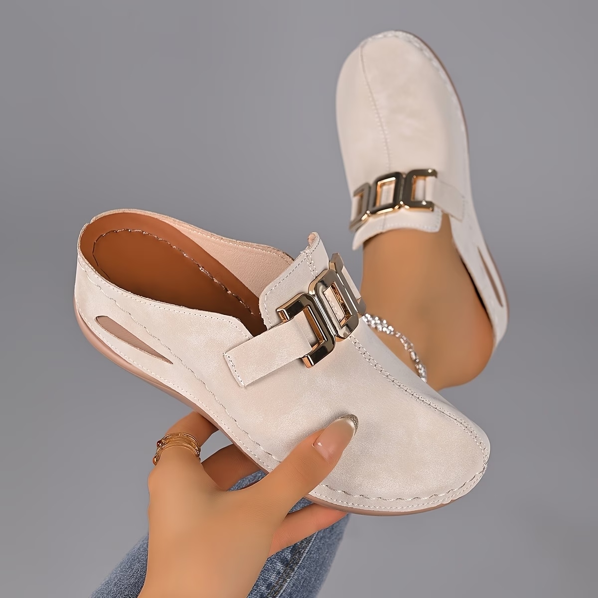 Women's Stylish Step-On Sandals