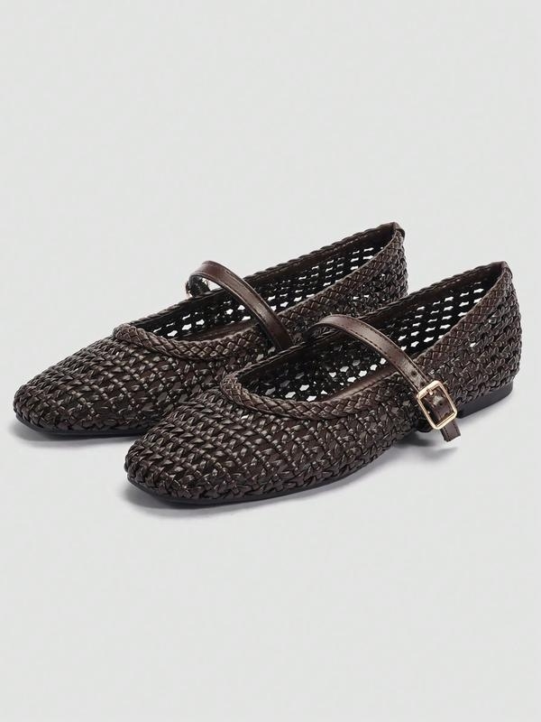 Women's Braided Mary Jane Loafers