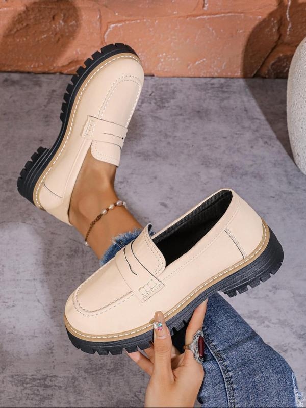 Women's Thick Sole Modern Loafers