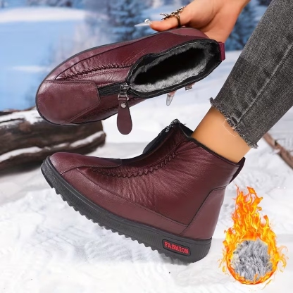 Winter Fleece-lined Warm Ankle Boots