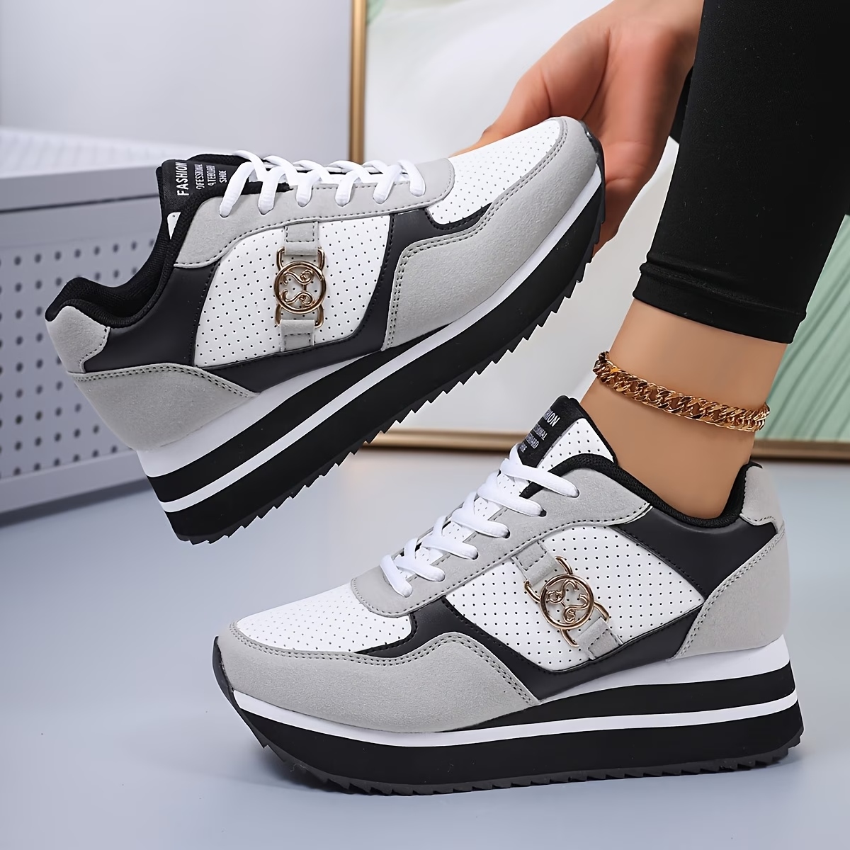 Women's Color Block Gump Shoes
