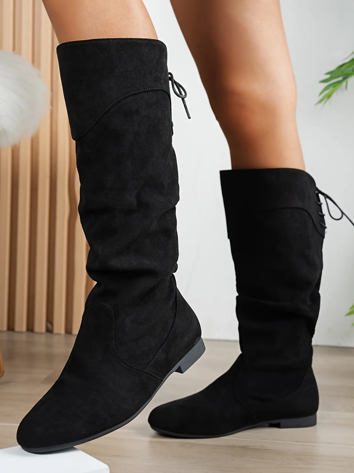 Women's Knee-High Low Heel Fashion Boots