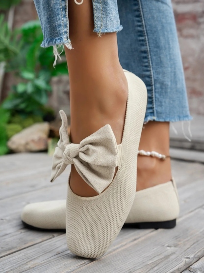 Women's Knit Mary Jane Shoes