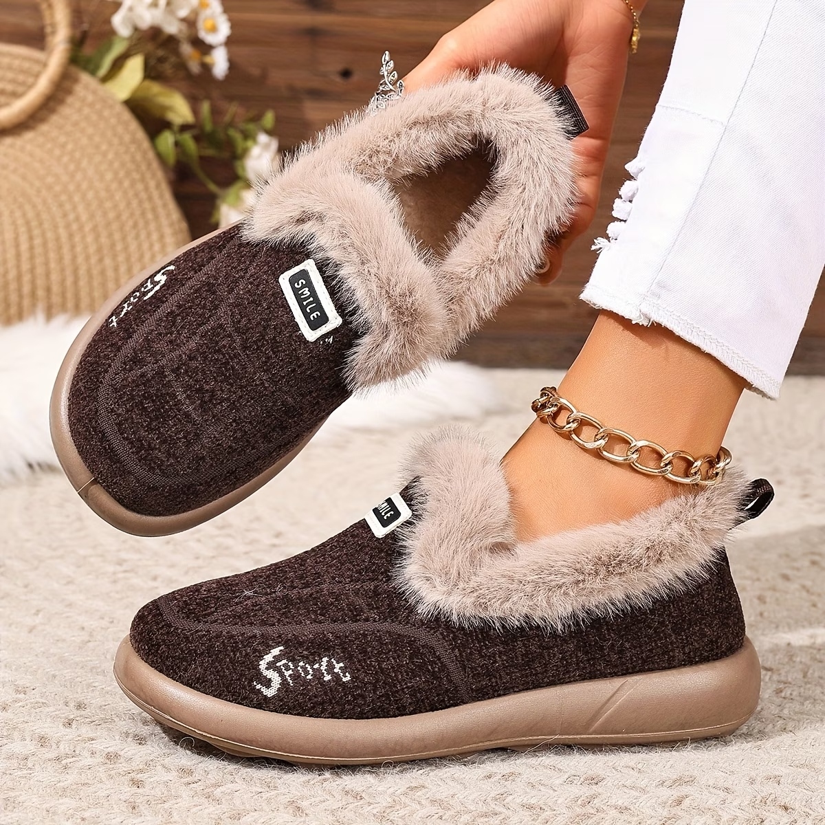 Women's Durable Home Short Boots