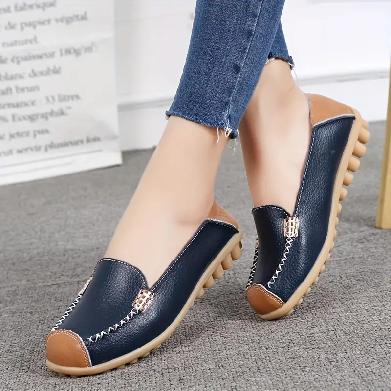 Leather Low Top Casual Shoes