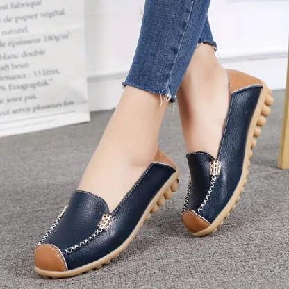 Leather Low Top Casual Shoes