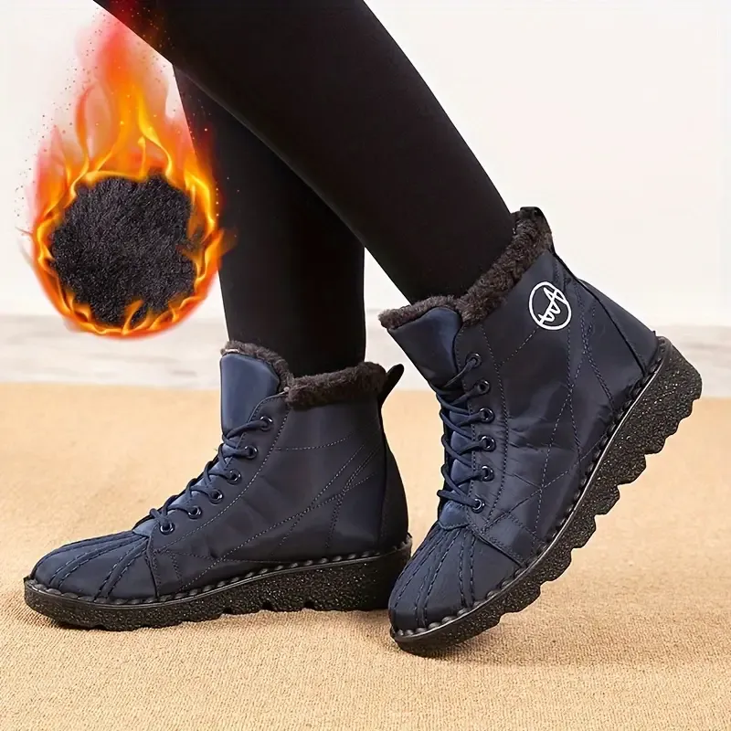 Women's Warm Plush Lined Snow Boots