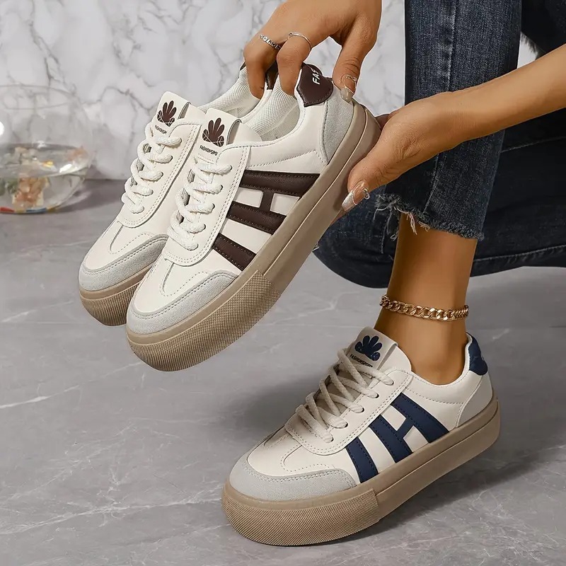 Women's Colorblock Trendy Sneakers