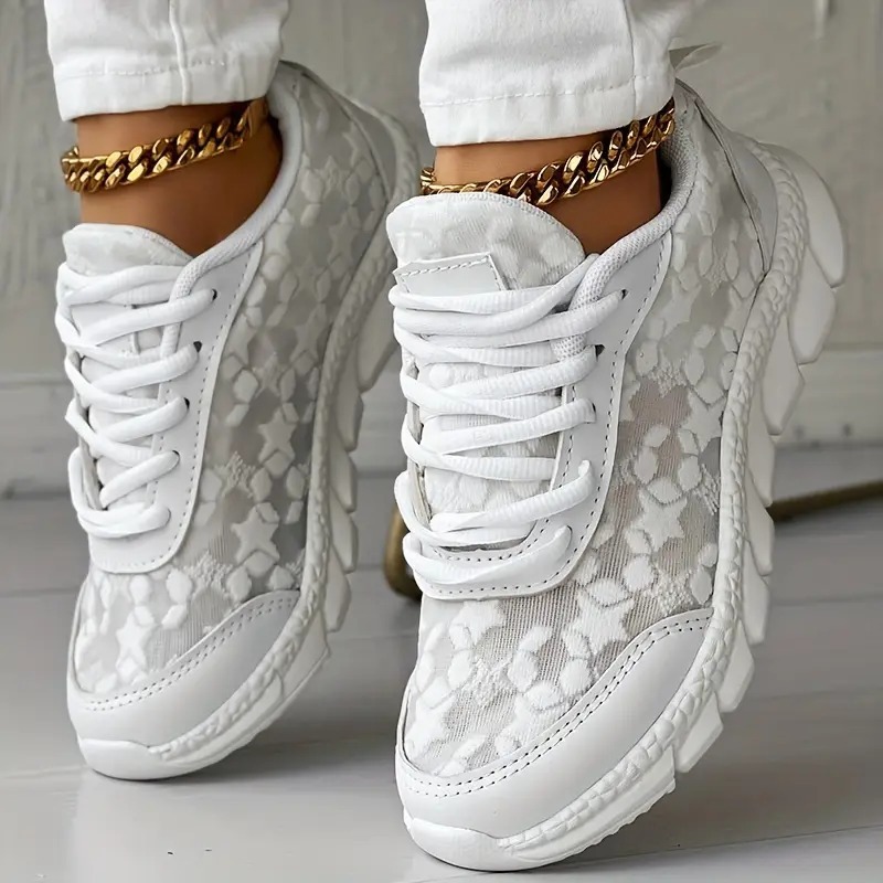 Women's Lace Mesh Sneakers