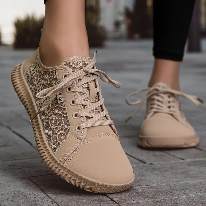 Breathable Mesh Fabric Slip-on Loafers