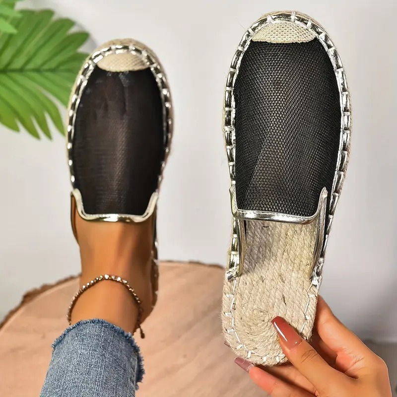 Women's Mesh Fishman Flat Shoes