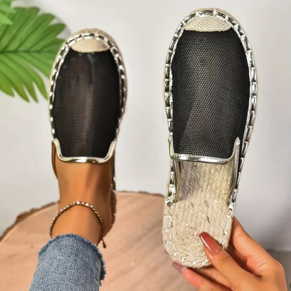 Women's Mesh Fishman Flat Shoes