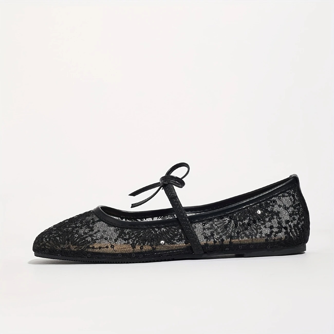 Women's Floral Mary Jane Ballet Flats