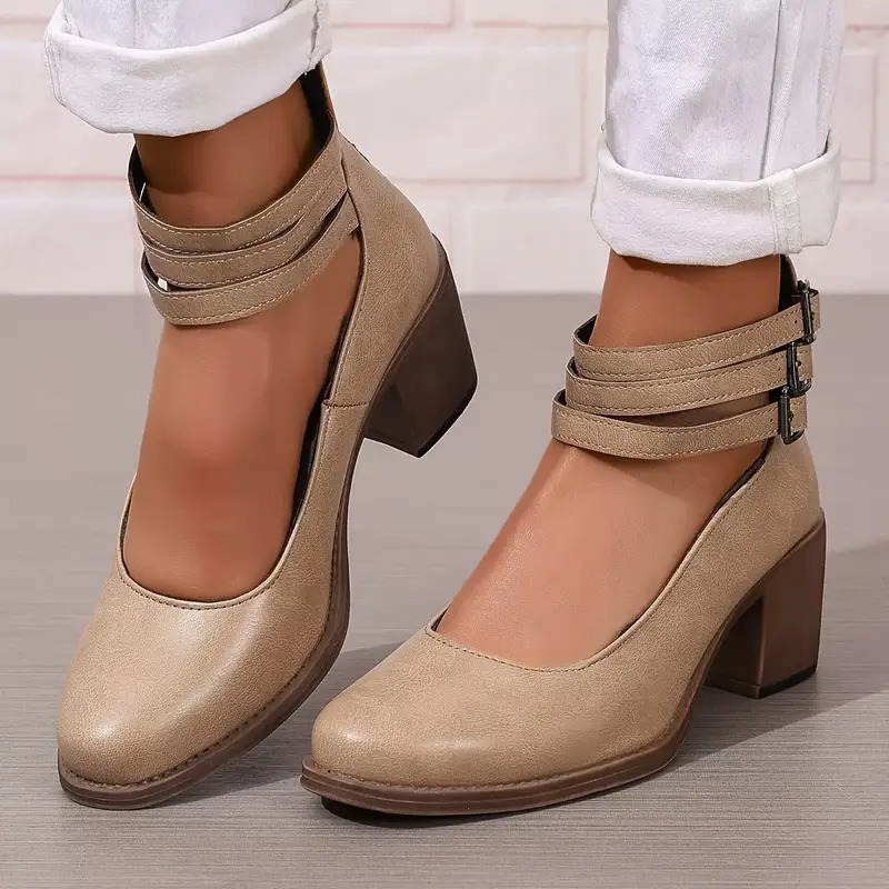 Women's Stylish Chunky Block Heels