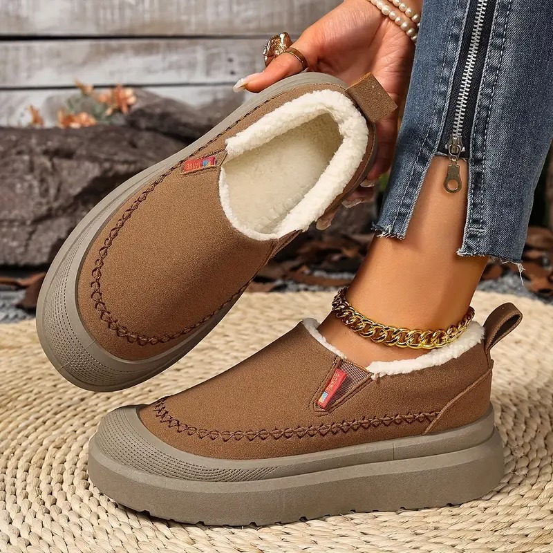 Women's Warmth Slip-On Winter Boots