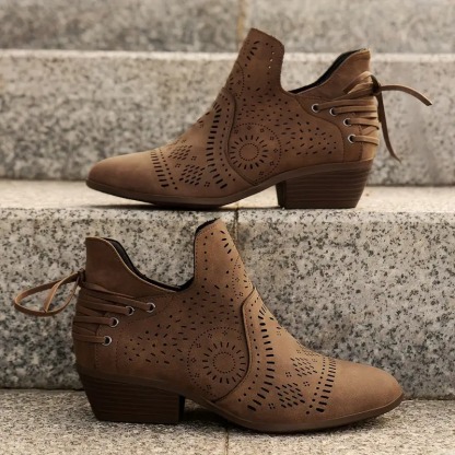 Women's Chic Slip-On Ankle Boots