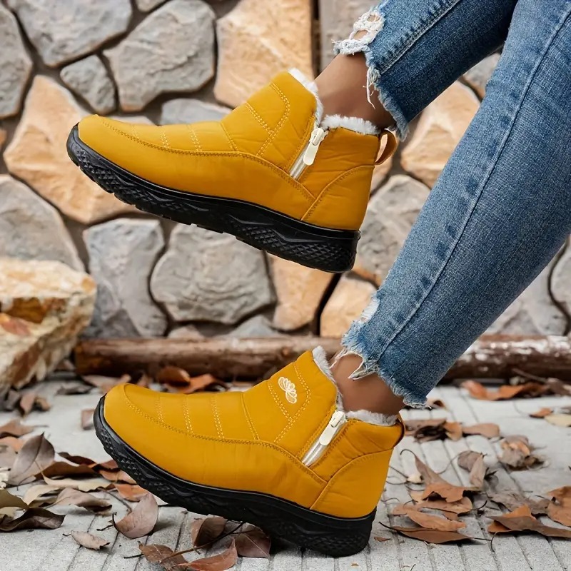 Women's Fashion Non-Slip Plush-Lined Boots