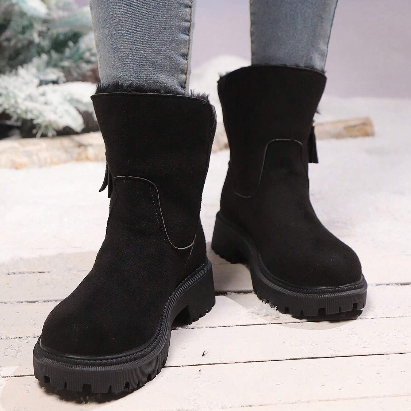 Women's Height-Increasing Snow Boots