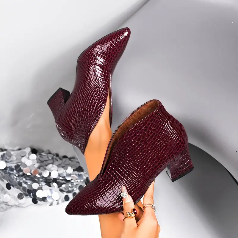 Women's Elegant Sexy V-cut Ankle Boots