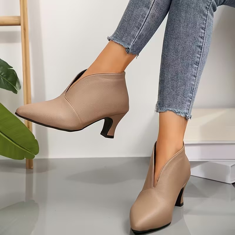 Women's Elegant Sophisticated Ankle Boots