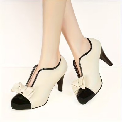 Chic Women's Faux Cover Pumps