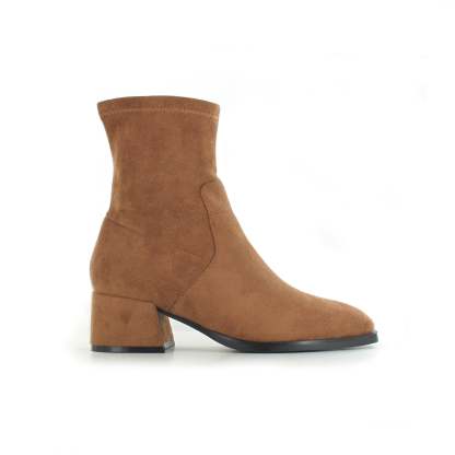 Fax Suede Ankle Boots