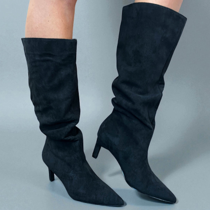 Women's Slouch Low Heeled Boot