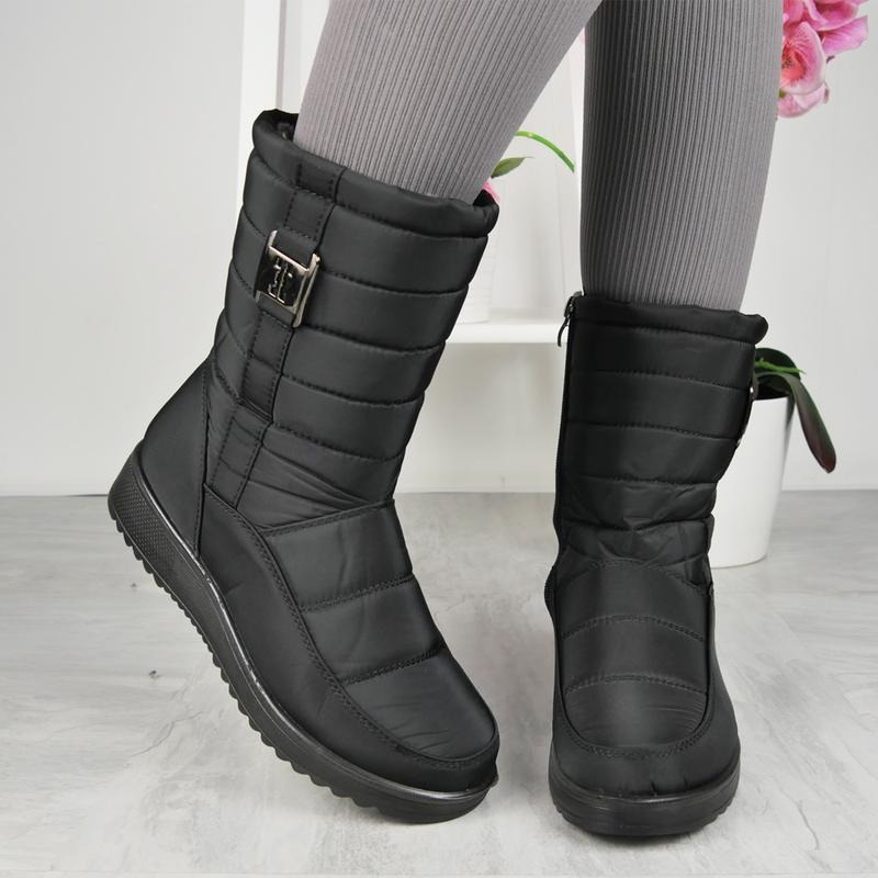 Warm Lined Water Resistant Snow Boots