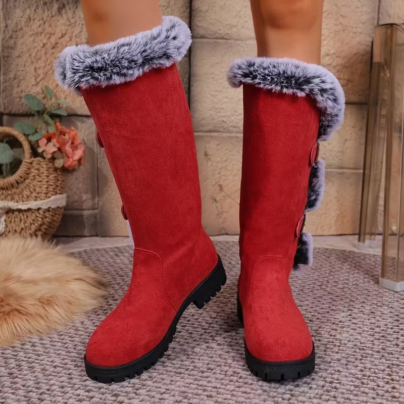 Women's Fuzzy Winter Warm Boot