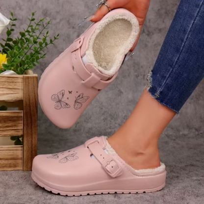 Women's Plush Adjustable EVA Shoes