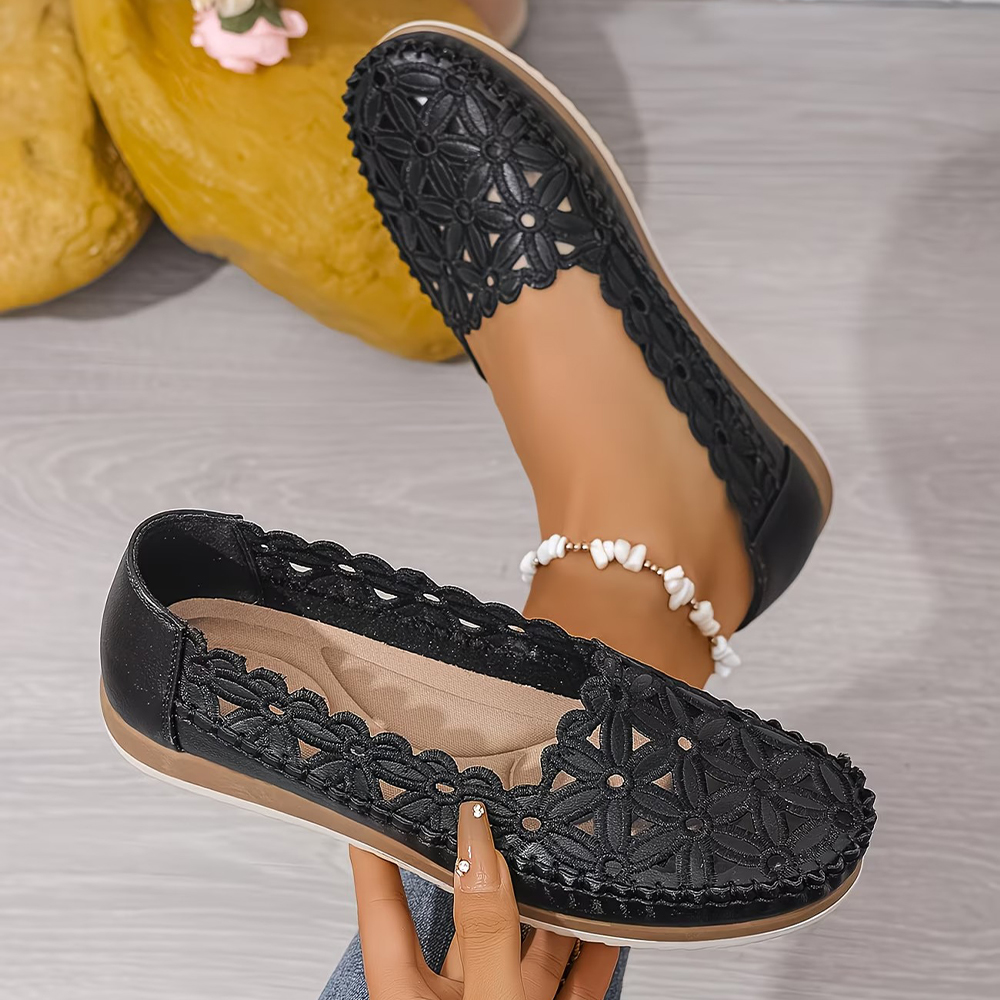 Women's Trendy Hollow Loafers