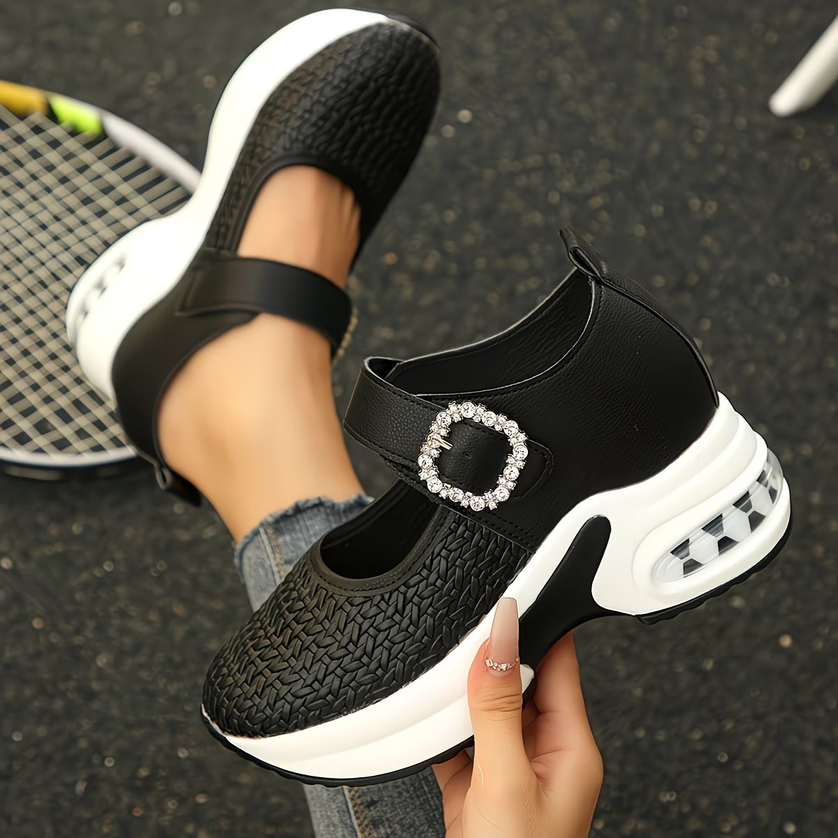 Women's Mary Jane Wedge Sandals