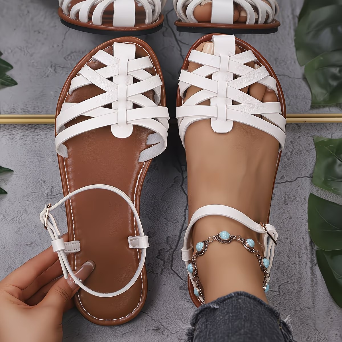 Women's Elegant Casual Woven Sandals