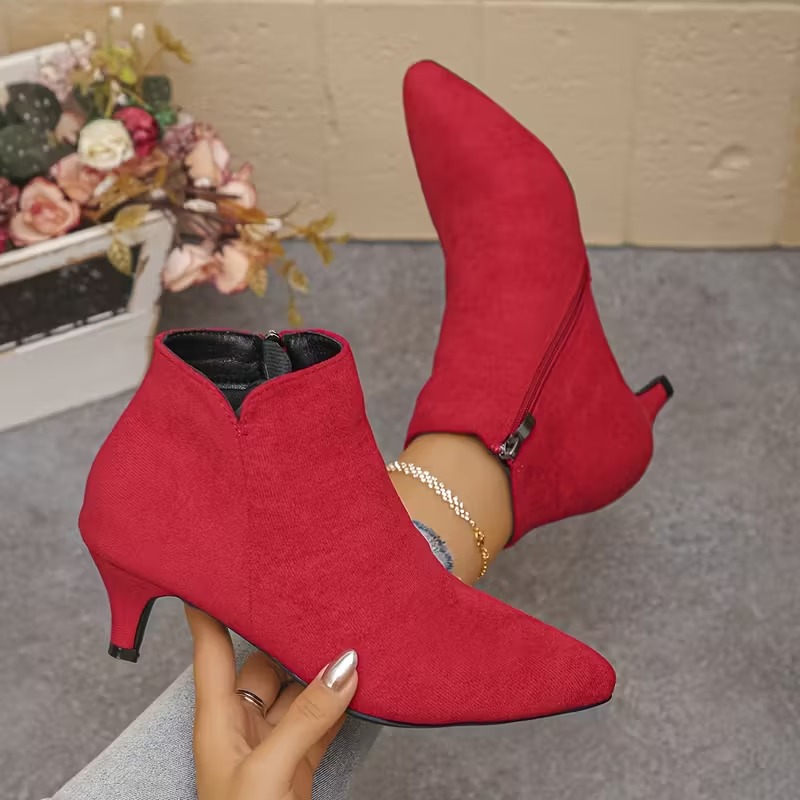 Women's Fabric Ankle Boots