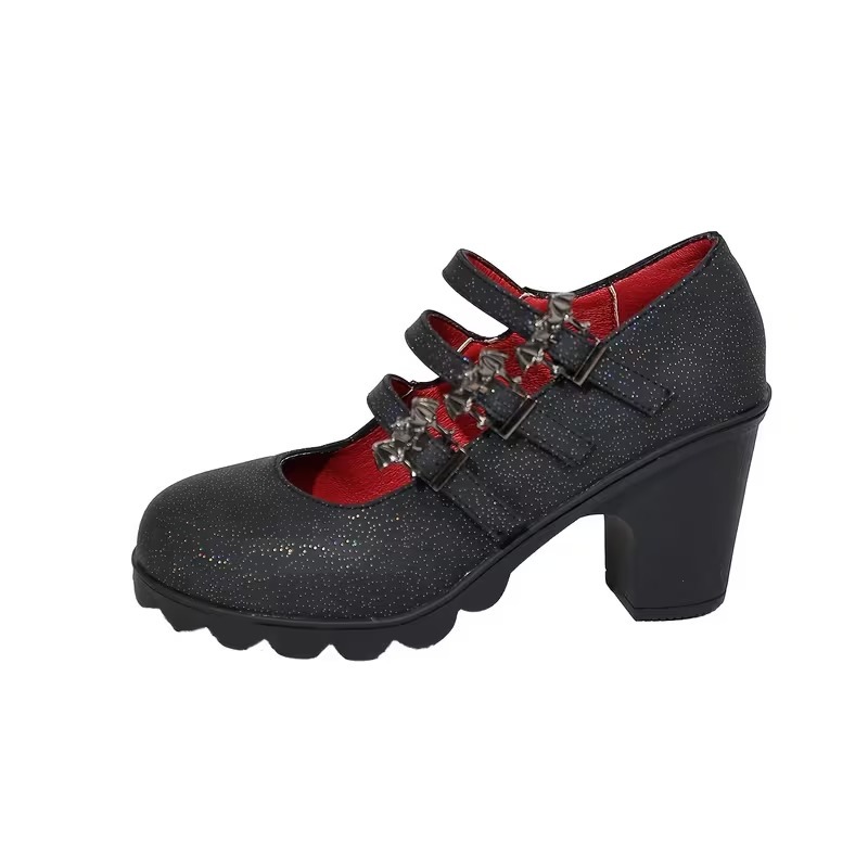 Women's Sparkling Mary Jane Heels
