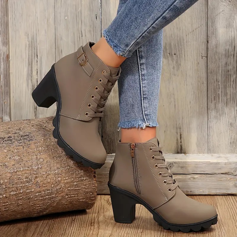 Women's Retro Chic Ankle Boots