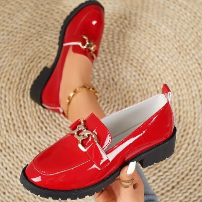 Women's Buckle Slip-on Loafers