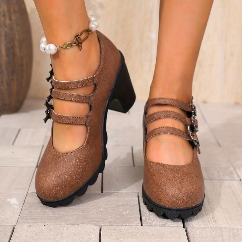 Women's Sparkling Mary Jane Heels