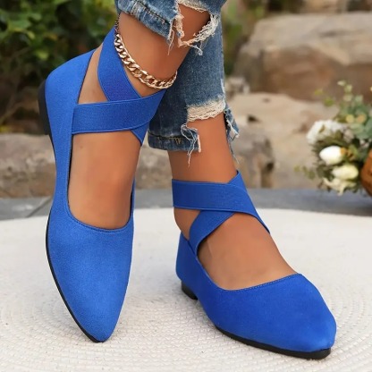 Women's Solid Color Trendy Flats