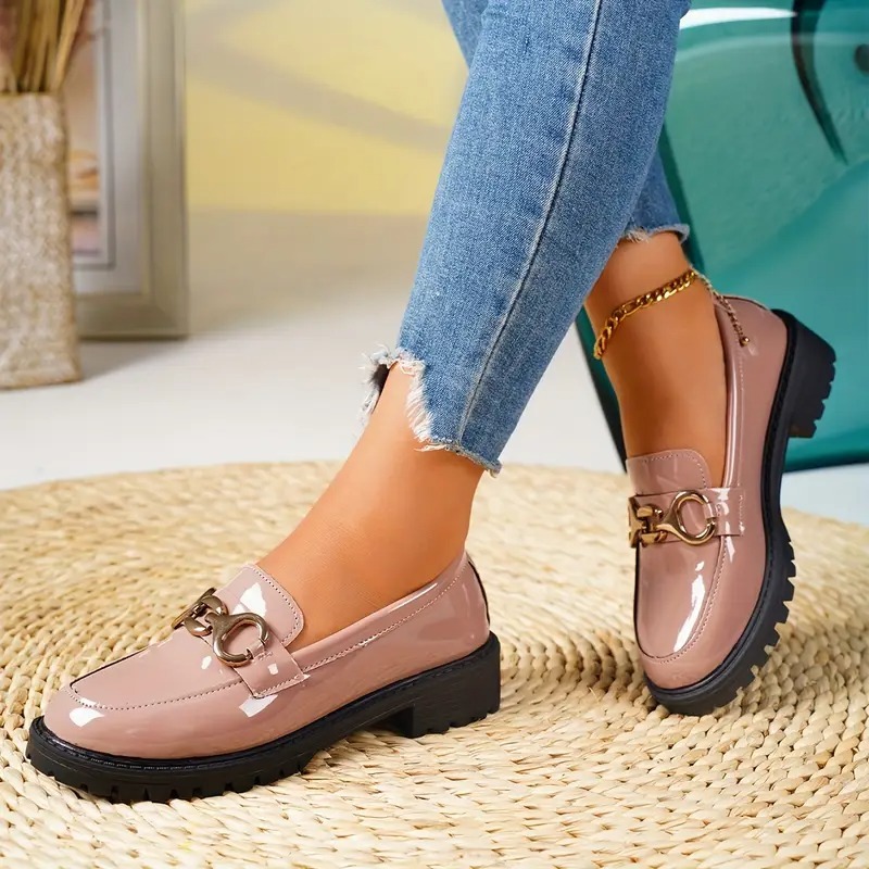 Women's Buckle Slip-on Loafers