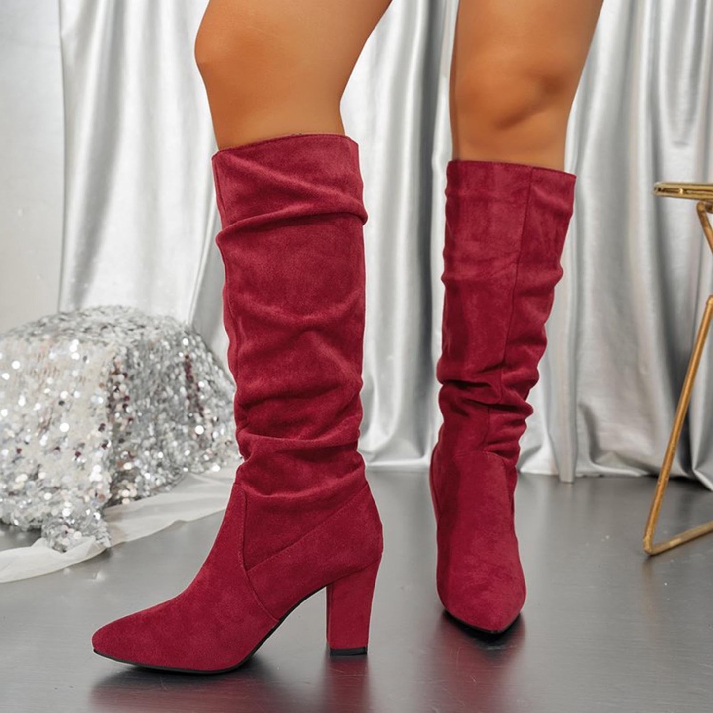 Women's Stylish Casual Slouchy Boots