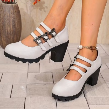 Women's Sparkling Mary Jane Heels