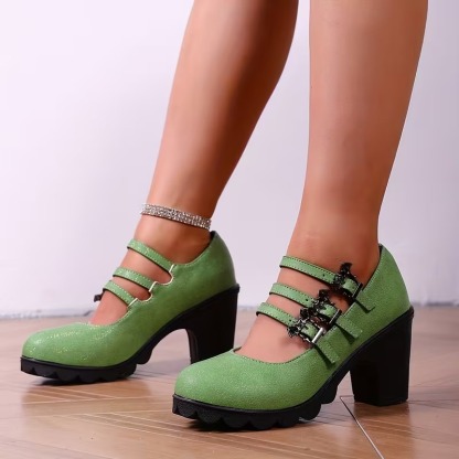 Women's Sparkling Mary Jane Heels