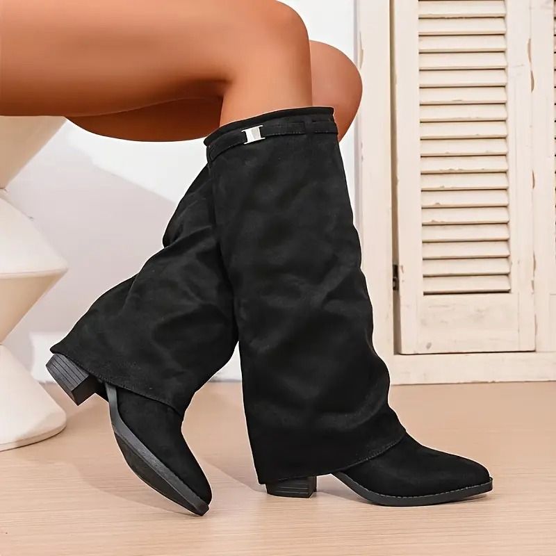 Women's Punk Western Cowboy Boots