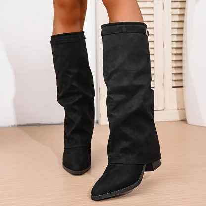 Women's Punk Western Cowboy Boots