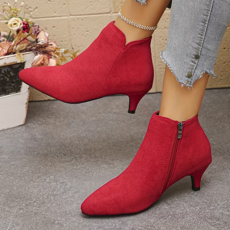 Women's Fabric Ankle Boots