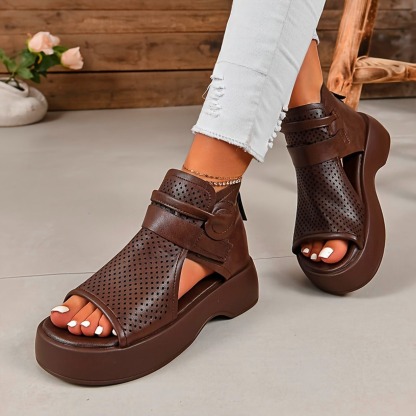 Stylish Leather Walking Sandals