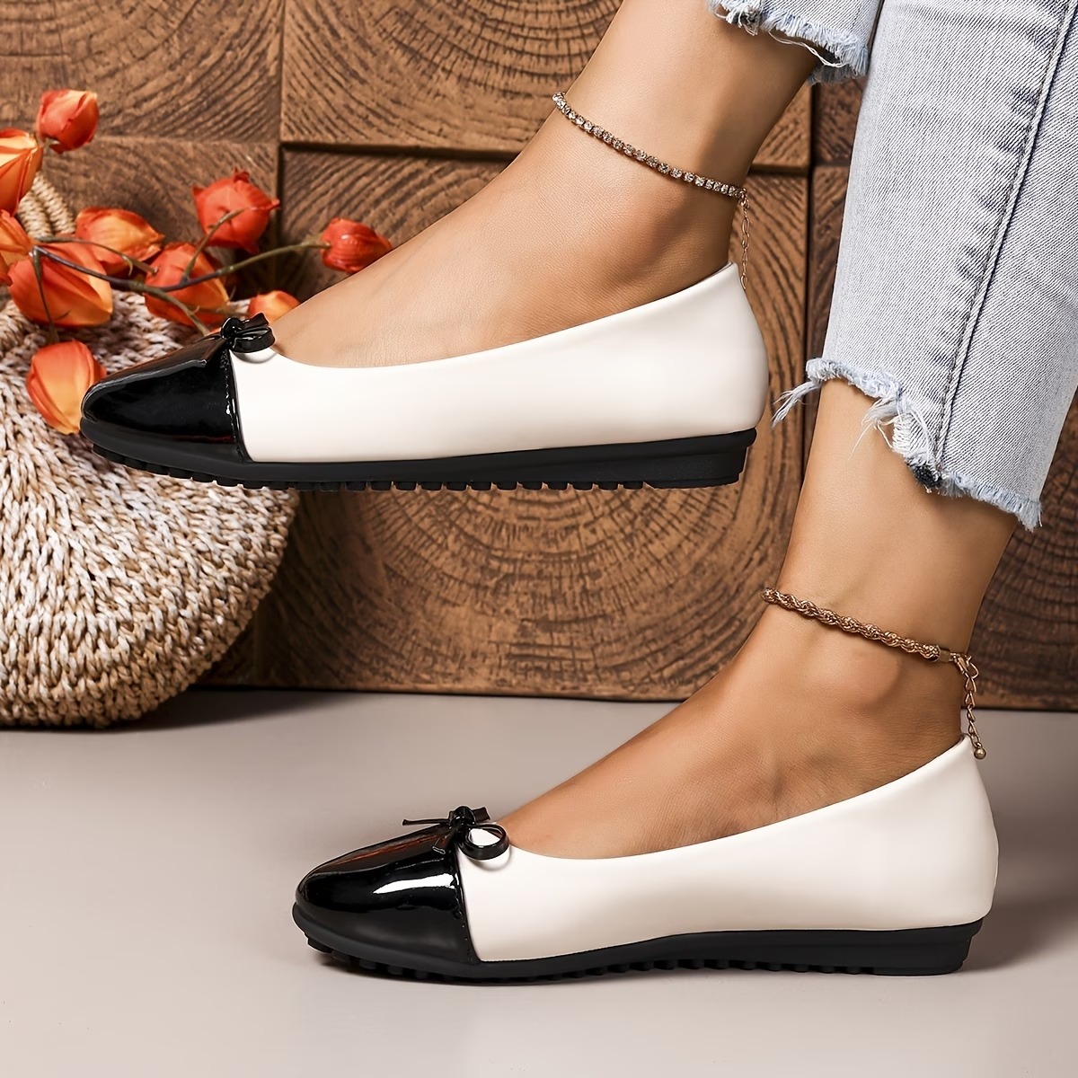 Women's Elegant Bowknot Mary Jane Shoes