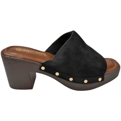 Women's Open Toe Mid Heel